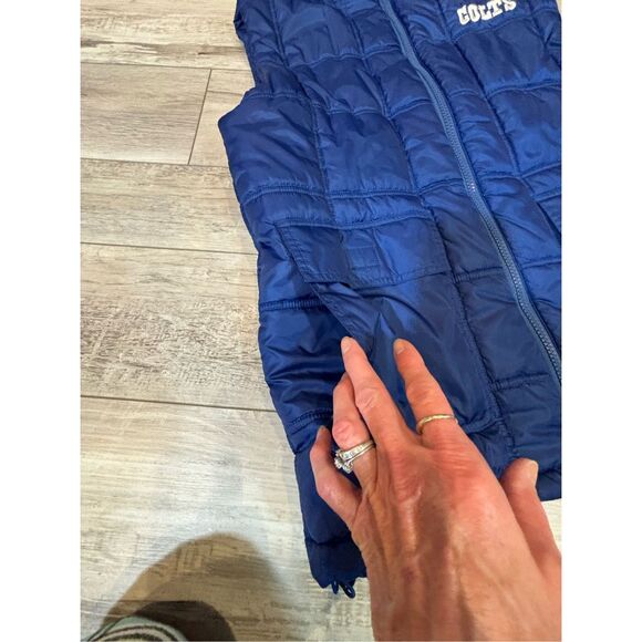 NFL Colts men’s puffer vest size M - Picture 8 of 11